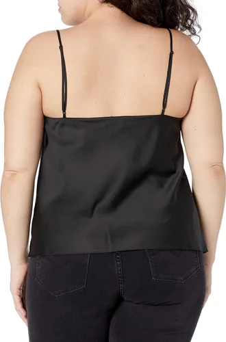 Miniatura 7 de The Drop Camiseta elástica sedosa con cuello de vaca Christy para mujer