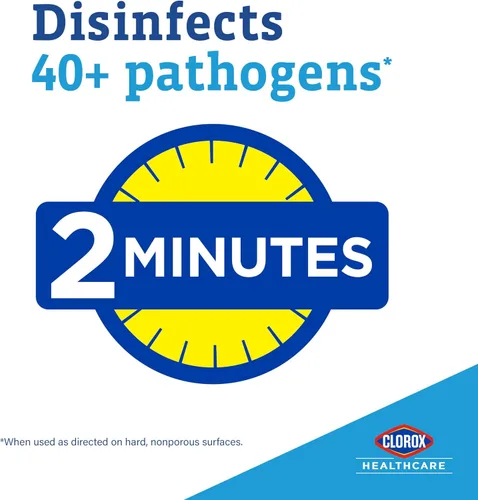 Miniatura 4 de Clorox Healthcare VersaSure - Toallitas desinfectantes limpiadoras, 12 x 12 pulgadas, cubo de 110 unidades (el paquete puede variar)