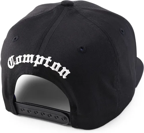 Miniatura 3 de Trendy Apparel Shop Old English Compton City 3D Bordado 6 Panel Snapback Cap