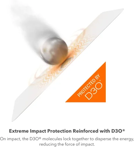 Miniatura 2 de ZAGG InvisibleShield Fusion con D3O para Samsung Galaxy S22 - Protección de pantalla híbrida flexible - Reforzada con D3O - Protección extrema