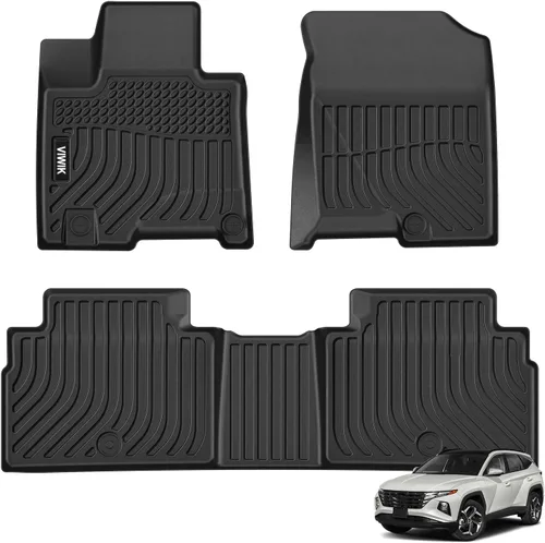 Miniatura 26 de Tapetes VIWIK para Ford Maverick Fuel 2025-2022, forros de piso 3D antideslizantes, tapetes impermeables de TPE para automóvil, protección de ajuste