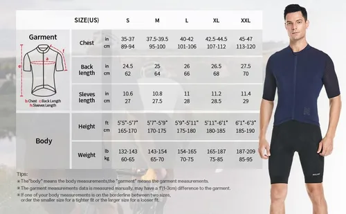 Miniatura 8 de ARSUXEO Camiseta de ciclismo profesional para hombre, manga corta, ultraligera, para bicicleta de carretera, ciclismo, ciclismo