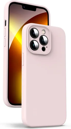 Miniatura 74 de Supdeal Funda de silicona líquida para iPhone 12 Pro Max, [protección de cámara] [antihuellas dactilares] [carga inalámbrica] Funda protectora de 4