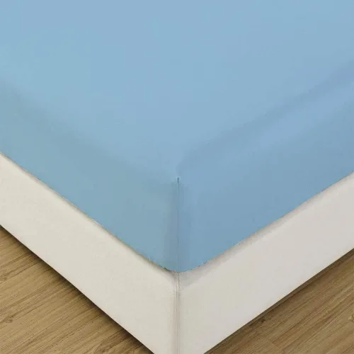 Miniatura 20 de Luxuriouse Collection - Sábana bajera ajustable totalmente elástica, 100% algodón egipcio, ajuste extra largo de hasta 15 pulgadas de profundidad