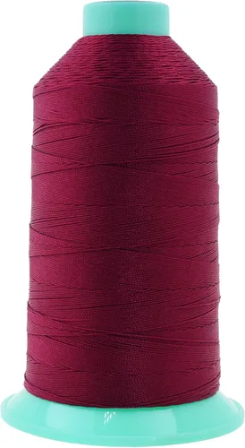 Miniatura 250 de Mandala Crafts - Hilo de nailon para coser cuero, tapicería, mezclilla y para trenzar el pelo; resistente, 1500 yardas, tamaño 69 T70 Marrón