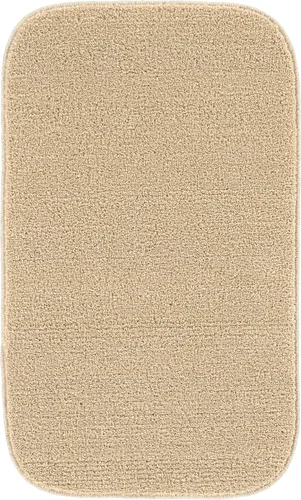 Miniatura 9 de Garland Rug Gramercy - Alfombra de baño rectangular lavable de polipropileno de felpa de 20 x 34 pulgadas, color azul lavabo, suave, absorbente