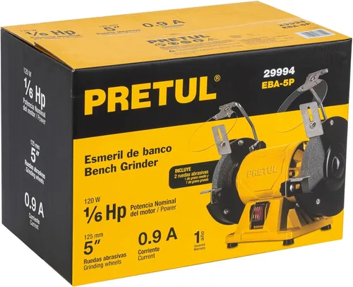 Miniatura 5 de Amoladora de banco 5'1/6 Hp Pretul