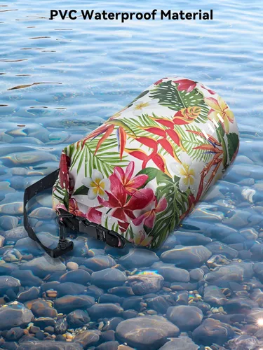 Miniatura 3 de HEETA - Bolsa seca impermeable para mujeres y hombres (versión actualizada) 5 L/10 L/20 L/30 L/40 L, bolsa de almacenamiento seca ligera con parte