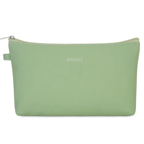 Miniatura 19 de WANDF Bolsa de cosméticos para mujer, bolsa de maquillaje, mini bolsa de maquillaje para bolso, resistente al agua, regalo para niñas (M-azul)