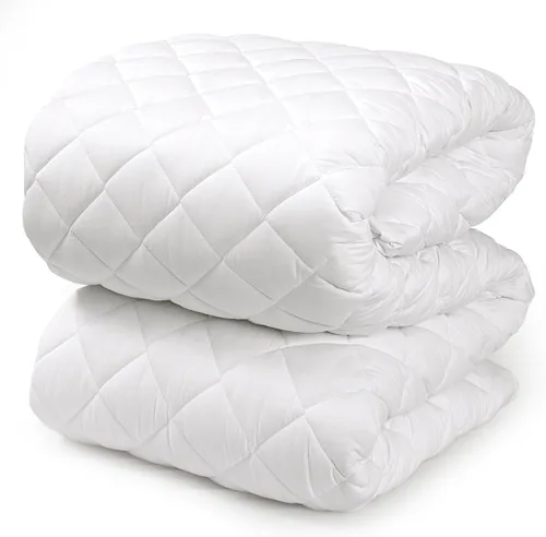 Miniatura 2 de Royale Linens Cubrecolchón tamaño Queen – Protector de colchón acolchado suave – Bolsillo profundo ajustable que se adapta a hasta 16 pulgadas