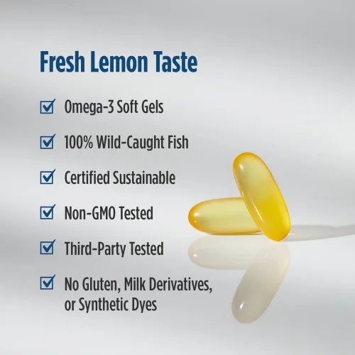 Miniatura 4 de Nordic Naturals proomega – D – Limón 60 ct.