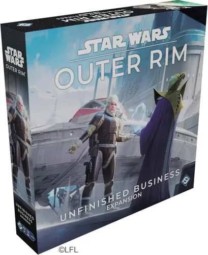 Asmodee Star Wars: Outer Rim - Expansión Negocios Pendientes - Juego de estrategia, juego de aventura para niños y adultos, mayores de 14 años, 1-4