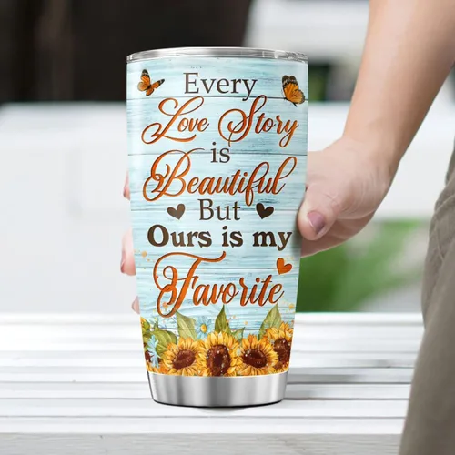 Miniatura 4 de CUBICER Vaso de café para parejas, taza de viaje floral con tapa, regalos de cumpleaños para mujeres, esposa, novias, adultos, vasos con aislamiento