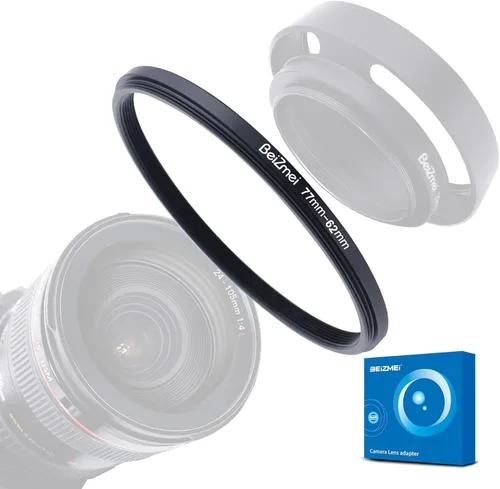 Miniatura 55 de Anillo de filtros de cámara de 1.181 in a 1.929 in, anillos de filtros compatibles con todas las marcas Ø30mm lente a Ø49mm UV ND CPL accesorio