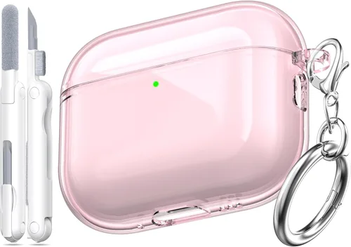 Miniatura 27 de Funda para Estuche de Airpods Pro de 2ª/1ª Generación, Compatible con Estuche de Airpods Pro de 2ª Gen Puerto de Carga USB C, Funda Suave