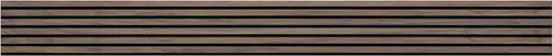 Miniatura 5 de MSI Paquete de 4 paneles de pared de listones de madera acústica para decoración de interiores, paneles de madera estriada 3D que absorben el sonido