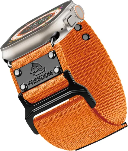 Miniatura 8 de Suitisbest Correa deportiva compatible con Apple Watch Ultra 2 Band/Apple Watch Ultra Band 1.929 in 1.772 in 1.732 in 1.654 in para hombre, correa
