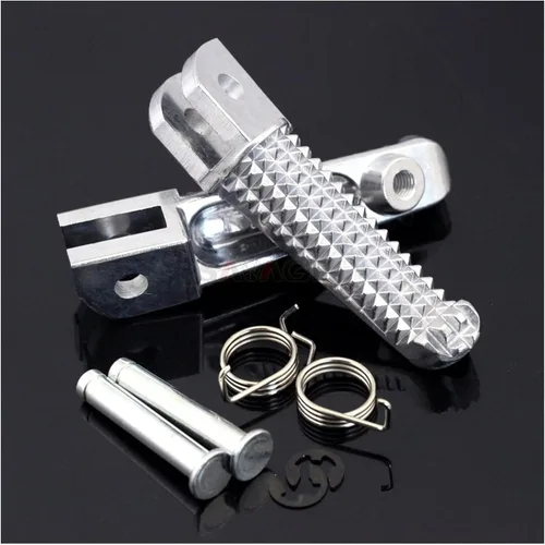Estriberas para Y&AMAHA para Y&ZF para R125 para R25 para R3 MT125 MT25 MT03 MT09 FZ09 MT10 MT07 FZ6 XJ6 Reposapiés delantero Pedales de motocicleta