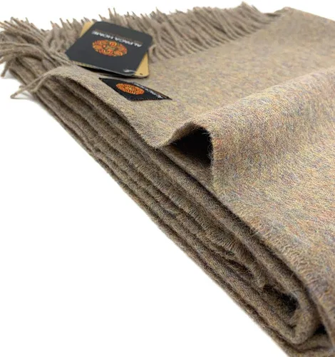 Miniatura 3 de Alpaca Home Manta Cityscape 100% pura lana de alpaca bebé 6.6 pies de largo x 4.25 pies de ancho Ropa de cama hipoalergénica, suave y Amberes