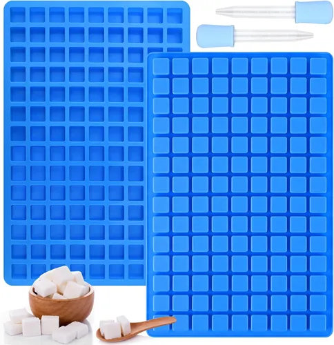 Miniatura 8 de Sakolla - Moldes de silicona redondos para caramelos, 220 cavidades, moldes cilíndricos mini para chocolate, caramelos duros, gomitas, ganache, Mini