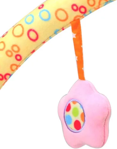 Miniatura 5 de Caterbee Juguetes de moisés de arco de viaje para bebés y niños pequeños, accesorio para cochecito de cuna y cochecito de bebé, juguete de barra