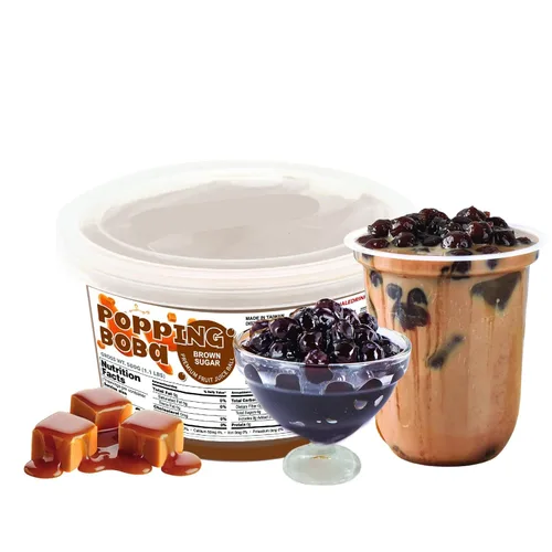 Miniatura 34 de Popping Bursting Boba Juice Ball - Blue Bubble Gum Flavor FPB026
