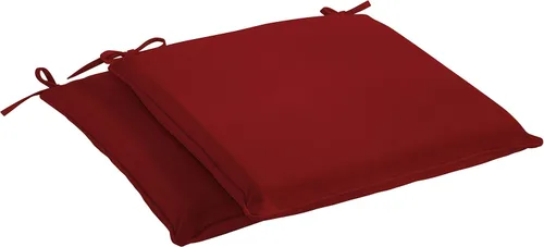 Miniatura 11 de Sorra Home Sunbrella - Juego de almohadillas para silla con cable para interiores y exteriores, 19 x 16 x 2 pulgadas, color plata fundida, 2