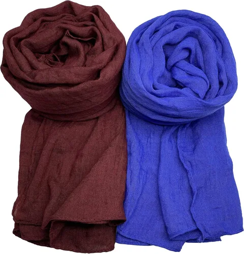 Miniatura 2 de WANBAO 3 bufandas para mujer, mantón para mantener el calor, bufandas de moda, chales