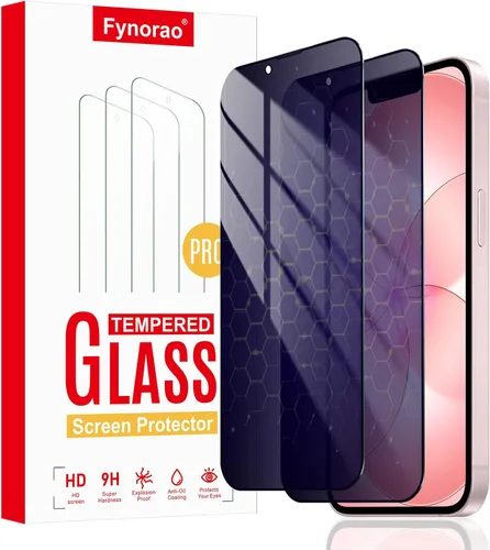 Miniatura 17 de Paquete de 2 protectores de pantalla de vidrio templado mate para iPhone 17e/16e/13 Pro/13/14, película de vidrio templado mate antirreflejos