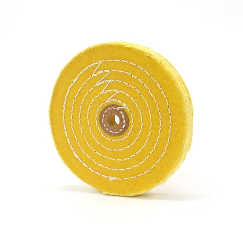 Miniatura 14 de SCOTTCHEN Rueda de pulido de algodón de 6 pulgadas, almohadilla de pulido cosida en espiral extra gruesa para herramienta de molinillo de banco