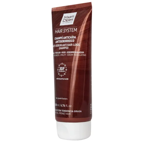 Miniatura 3 de Martiderm Sistema Capilar 3GF Champú Antiseboréico - 6.8 fl oz