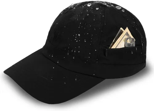Miniatura 7 de Gorra de béisbol impermeable para hombre, sombrero de lluvia plegable para correr al aire libre, sombrero de pesca solar