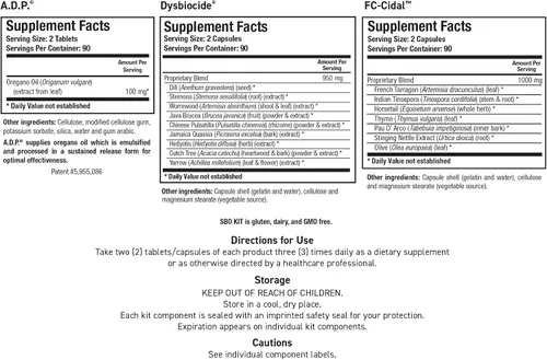 Miniatura 2 de BIOTICS RESEARCH SBO Kit Intestinal Support, Convenient 30-Day Program, Small Intestinal Microbiome Balance, Evidence-Based Herbal Blend, Guidebook