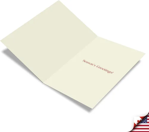 Miniatura 2 de The Best Card Company Paquete de 12 tarjetas de felicitación de Navidad con sobres, vacaciones de humor para hombres y mujeres
