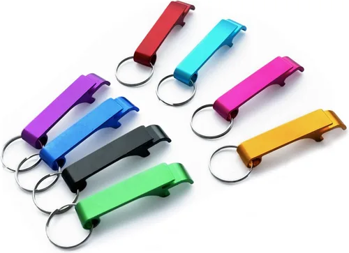 Miniatura 3 de 50 unidades de abrebotellas personalizados para bodas con texto de logotipo para hombres y mujeres, recuerdos de boda para invitados a granel
