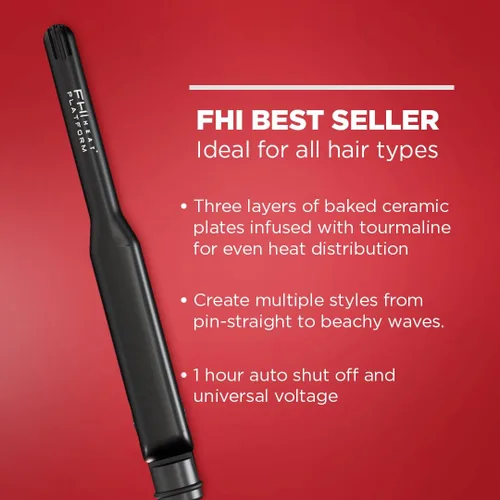 Miniatura 6 de FHI HEAT Plancha de pelo de turmalina Platform Pro Styling para todo tipo de cabello