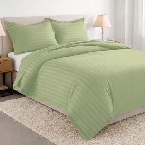 Miniatura 12 de Elegant Comfort Silky-Soft - Juego de funda de edredón de 3 piezas, calidad hotelera, 1500, sin arrugas, tamaño matrimonial/queen, color negro