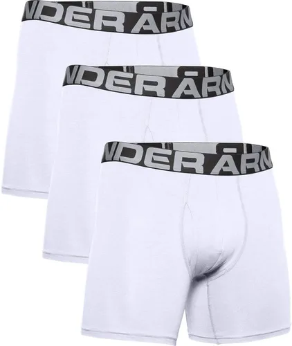 Miniatura 3 de Under Armour Boxerjock 6 Boxerjock de algodón cargado para hombre (3 unidades)