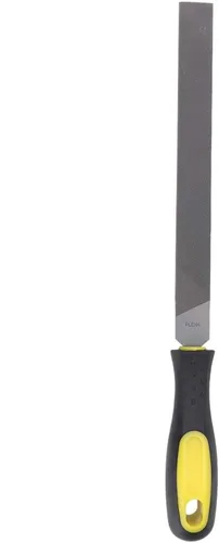 Atyhao Lima plana grande de 8 pulgadas, herramienta de afilado de mano, hoja de afilado de acero con mango para afilar cuchillo, hacha, hacha, metal