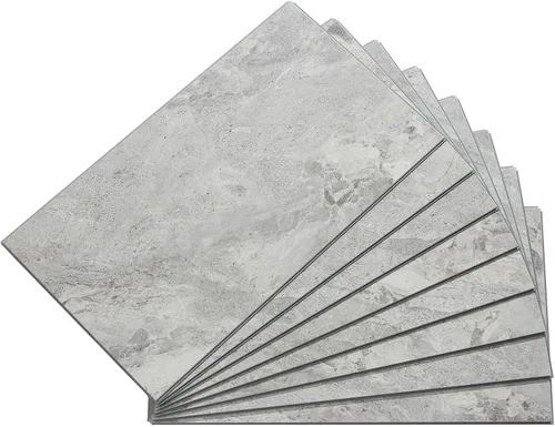 Miniatura 45 de Palisade - Azulejos de vinilo entrelazados impermeables para pared, cocina o baño, granito Prado (4.5 x 11.1 pulgadas. Muestra)