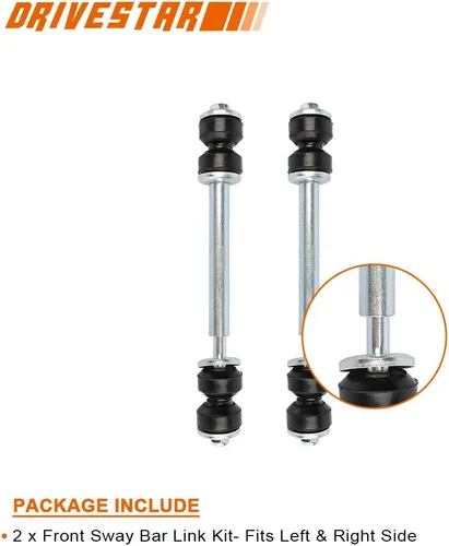Miniatura 7 de Kit de brazo de control delantero de 14 piezas, para Chevrolet Silverado 2500 (HD), Silverado 3500 (HD), Suburban 2500, para GMC Sierra 2500 (HD)