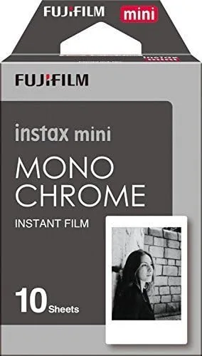 Miniatura 4 de Fujifilm Instax Mini - Juego de 4 paquetes de película instantánea, monocromo (10 x 2) + marco negro (10 x 2) 90 8 70 7s 50s 25 300 cámara SP-1