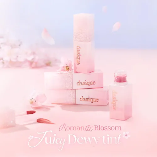 Miniatura 3 de dasique Tinte húmedo jugoso (#Berry Mochi) 0.12 onzas Aplicación ligera con humedad Tinte labial brillante de larga duración, no pegajoso