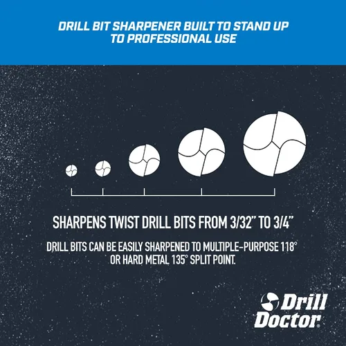 Miniatura 5 de Drill Doctor DD750X Afilador de broca