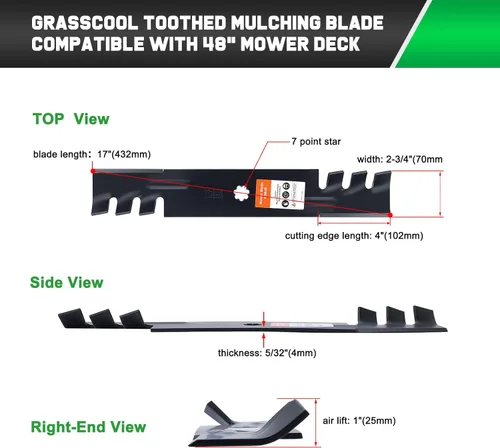 Miniatura 86 de Grasscool Lawn Mower Blades
