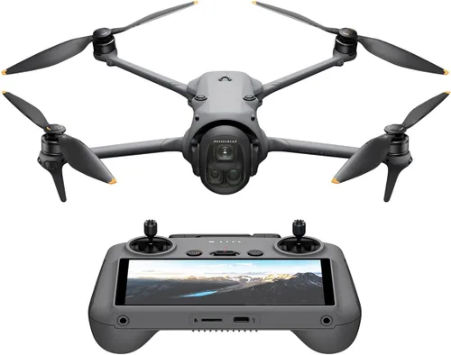 Miniatura 10 de DJI Mavic 4 Pro Creator Combo de 512 GB con DJI RC Pro 2, dron insignia de tres cámaras con cámara Hasselblad CMOS 4/3 de 100 MP, tiempo de vuelo