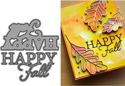 Miniatura 12 de DzIxY Amazing Words - Troqueles de corte de metal para hacer tarjetas, troquelados de papel en relieve, plantillas para máquina de álbumes