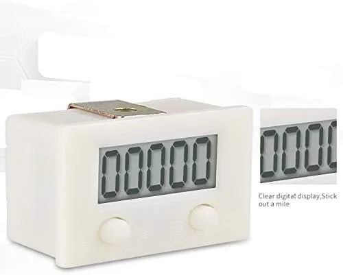 Miniatura 2 de DIGITEN LCD Digital 0-99999 - Contador de 5 dígitos Plus Plus UP + Sensor de interruptor de proximidad con imán