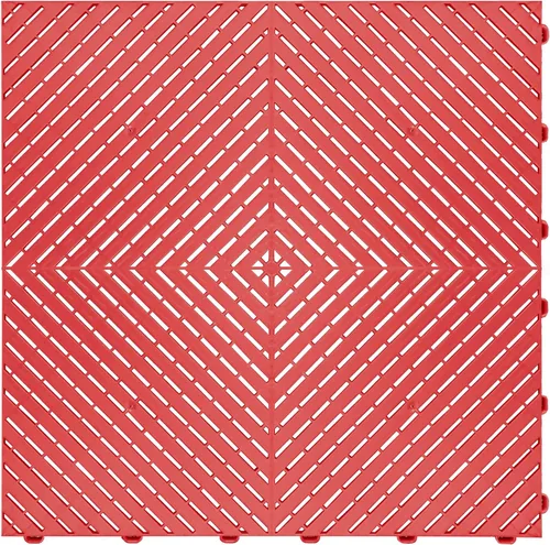 Miniatura 26 de Swisstrax Ribtrax PRO Azulejos Entrelazados para Piso de Garaje, 15.75 x 15.75 Pulgadas, Negro Azabache, Juego de 24 Piezas