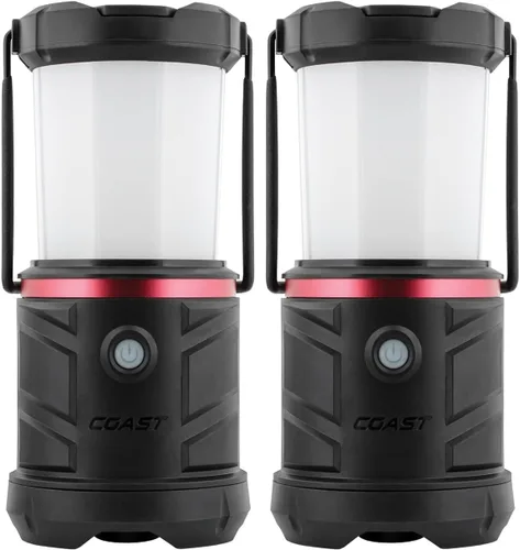 COAST EAL22 - Luz de emergencia LED de doble color, 1250 lúmenes, a prueba de tormentas, banco de energía, duradera para exteriores y supervivencia,